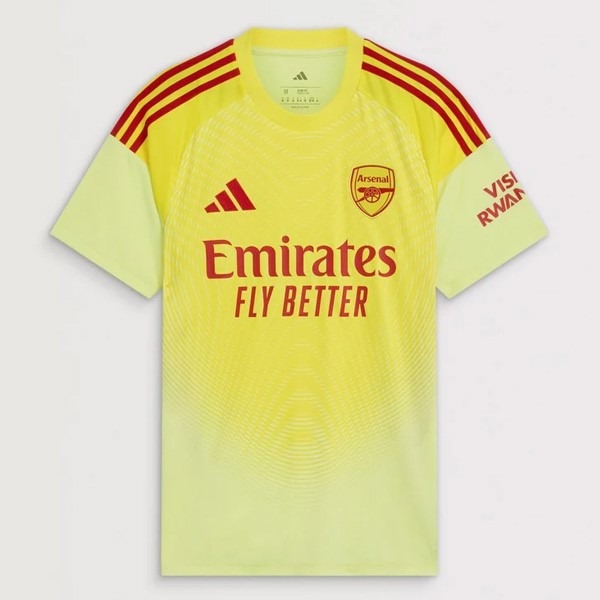 Tailandia Camiseta Arsenal 1ª Portero 2025/26